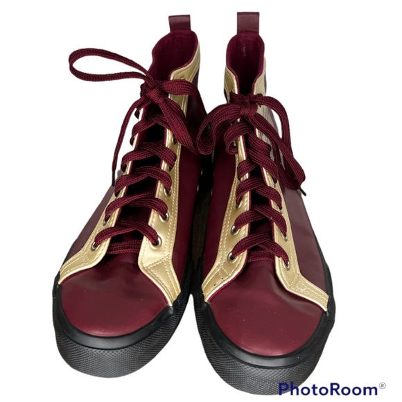 DC Comics The Flash Halloween Hi-Top Unisex Sneakers Size 8 - Picture 3 of 11